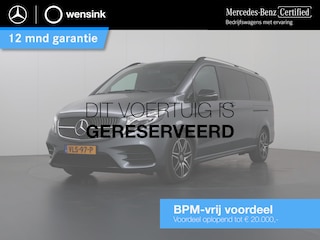 Mercedes-Benz V250d L3 XL | AVANTGARDE | ENKEL CABINE | Aut. | CAMERA | MBUX NAVIGATIE | AMG | DISTRONIC PLUS | ILS LED LAMPEN | 19" AMG WIELEN | 2X ZIJSCHUIFDEUR | LEDEREN BEKLEDING | NL AUTO