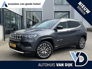 Jeep Compass 4xe 190 Plug-in Hybrid Electric Limited Lease Ed. | Navi/Clima/Adapt.Cruise/Pano.Dak/Stoel+Stuurverw./Apple CarPlay-Android Auto