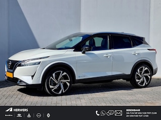 Nissan Qashqai 1.5 e-Power Tekna Plus / All Season banden / Lederen bekleding met massagefunctie / Head-up Display / Elektrische kofferbak / Panoramadak /