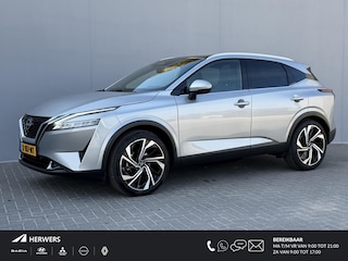 Nissan Qashqai 1.3 MHEV Xtronic Tekna Plus / Trekhaak ( 1.800 kg ) / All season banden  / Apple carplay / Android auto / Lederen bekleding / Bose geluidsinstallatie / Head-up Display