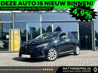 Renault Clio 1.0 TCe 90 GPF Evolution | Lichtmetaal | Camera + Sensoren | Keyless | All Seasons | Donker Glas | Stoelverwarming | Navigatie | Reservewiel | Cruise Control | Licht/Regensensor | Apple CarPlay/Android Auto