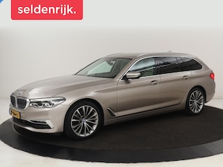 BMW 520i High Executive | Luxury Line | Leder | Trekhaak | Camera | Stoelverwarming | 19'' | Sfeerverlichting | Memory | Carplay | Navigatie | Park Assist | Full LED