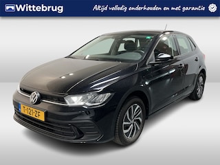 Volkswagen Polo 1.0 TSI Life / FABRIEKGARANTIE T/M 10-2027/ APP-CONNECT/ CLIMA/ PARK. SENSOREN/ ADAPT. CRUISE/ 15" LMV/ LED/ NAVI/ DAB/ BLUETOOTH