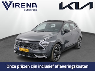 Kia Sportage 1.6 T-GDi Plug-in Hybrid AWD GT-PlusLine - Kantel/Schuifdak - 360 graden camera - Stoelverwarming/ventilatie - Navigatie - Climate Control Fabrieksgarantie tot 04-2032 of 150.000 km