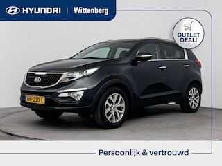 Kia Sportage 1.6 GDI X-TREME DYNAMICLINE | ORIGINEEL NL | LEDER | CLIMA | CRUISE | CAMERA | 17'' LMVELGEN | TREKHAAK | PRIVACY GLASS | BLUETOOTH | ELEKTR. SPIEGELS | STOELVERWARMING | PDC |