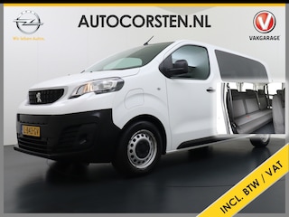 Peugeot Expert EV 50kWh 9-Persoons Airco Navi* Apple Carplay Android Auto Cruise Control 3 Zitrijen Dab+ Schuifdeur Privacy Glas Achterdeuren 1e Eigenaar Origineel Nederlandse Auto