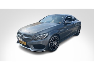 Mercedes-Benz C 300 Coupé Automaat AMG Line | Panoramadak | Burmester Audio | Comand Online | Head-Up | Distronic | LED | Sfeerverlichting | Stoelverwarming | Spiegelpakket