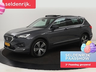 Seat Tarraco 1.4 TSI e-Hybrid PHEV Xcellence | Panoramadak | 360 Camera | Stoelverwarming | Carplay | Alcantara | Adaptive cruise | Achterbankverwarming | Navigatie | Park Assist | Plug In