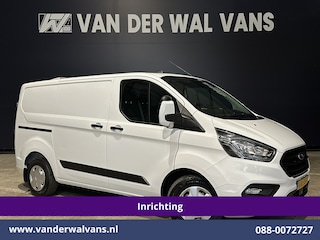 Ford Transit Custom 2.0 TDCI L1H1 Inrichting Euro6 Airco | Camera | LED | Apple Carplay | Android Auto | Cruisecontrol 2500kg trekhaak, Verwarmde voorruit, Parkeersensoren, Bijrijdersbank