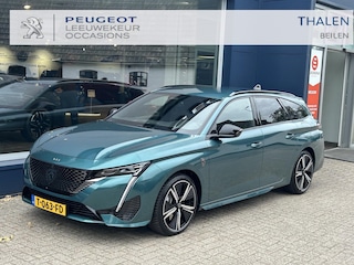 Peugeot 308 SW 1.6 HYbrid 180 GT Pack Business | All Season Banden | 3D Cockpit | Stuurverwarming | Sfeerverlichting | Electrische achterklep | Navigatie | Full LED | Lichtmetaal