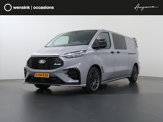 Ford Transit Custom 320 2.0 TDCI | MS-RT | DUBBEL CABINE | 170 PK AWD | 2X ZIJSCHUIFDEUR | NAVIGATIE | CAMERA | CRUISE CONTROL | CLIMATE CONTROL | KUIP STOELEN | 19" LM WIELEN | NL AUTO | BOM VOL