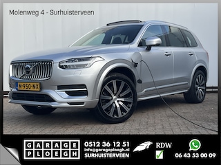 Volvo XC90 2.0 T8 PHEV AWD Inscription 7-Pers Pano H/K Elek.Trekhaak Leer 360Cam BOMVOL!