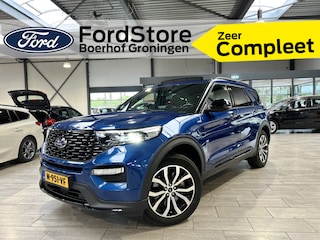 Ford Explorer 3.0 V6 EcoBoost PHEV 457pk ST-Line | Trekhaak | 1e eig. | Pano | 2500 kg trekgew. | 100% dealer onderh. | 7 zitter | 360° Camera