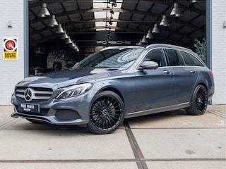Mercedes-Benz C-klasse Estate 350 e Lease Edition *Luchtvering | 360 cam | ACC | Memory | Leder | Keyless | Stoelverwarming | Sfeerverlichting*