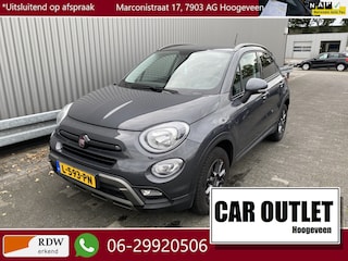 Fiat 500X Cross 1.4 Turbo MultiAir Cross AUTOMAAT, 89Dkm, Keyless, Leer/Stof, Clima, Navi, CC, Bluetooth, PDC, LM, nw. APK – Inruil Mogelijk –