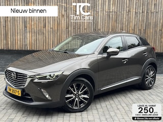 Mazda CX-3 2.0 SkyActiv-G 120 TS+ Automaat | Navigatiesysteem | LED koplampen | Stoelverwarming | Half/leer | Climate control | Cruise control adaptief | Head-up display | Parkeersensoren achter | Achteruitrijcamera