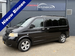 Volkswagen Multivan Camper 2.5 TDI Automaat Leer,Koelkast,18Inch,Trekhaak hemelverlichting kookstel toilet Vakantie klaar !!