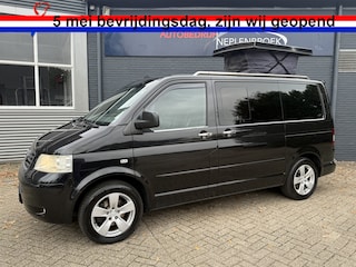 Volkswagen Multivan Camper 2.5 TDI Automaat Leer,Koelkast,18Inch,Trekhaak hemelverlichting kookstel toilet Vakantie klaar !!