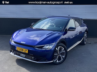 Kia EV6 Plus 77.4 kWh Trekhaak 13-polig, stoel ventilatie, stuur- & stoelverwarming, achterbank verwarmd, parkeersensoren, adaptieve cruise control, navigatie Apple CarPlay/Android Auto