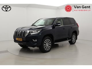 Toyota Land Cruiser 7 pers. 2.8 D-4D Professional | Trekhaak | Dodehoek detectie | Adaptive Cruise | Leder | Opendak | Parkeersensoren | Navigatie