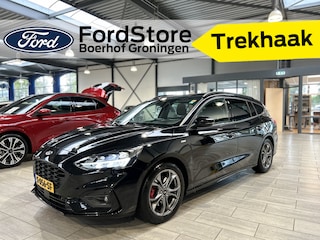 Ford Focus Wagon EcoBoost Hybrid 125 pk ST Line | Trekhaak | Winter Pack | Camera | full LED | 4 seiz. banden | Navi | Clima | Cruise