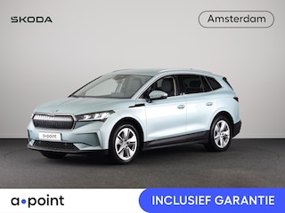 Skoda Enyaq iV 80 Business Edition 204 pk | Navigatie | Elektr. trekhaak | Parkeersensoren | Achteruitrijcamera | Lederen bekleding | Stoelverwarming |