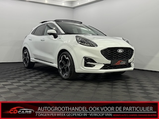 Ford Puma 1.0 EcoBoost Hybrid ST-Line X 155pk Nieuw model Pano, Half leder, Navi, Camera, Keyless start, Cruise control, Virtual desk, Winterpakket, 2 jaar garantie