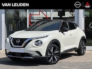 Nissan Juke 1.0 DIG-T 114pk DCT N-Design | Trekhaak | Leder | Intelligent Cruise | Pro Pilot Drive | Bose | 360-camera | Blind Spot | All Season Banden