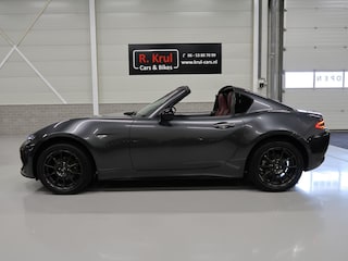 Mazda MX-5 RF 1.5 SkyActiv G Edition 100 BOSE Leder Navi Matrix-LED App connect Stoelverwarming Camera DAB Cruise control PDC Dealer onderhouden Keyless