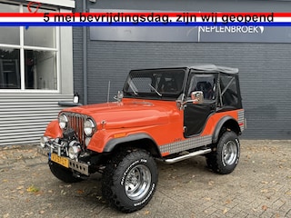 Jeep CJ 5 1979 Jeep CJ 5 Trekhaak 7261 KM APK VRIJ Helemaal gerestaureerd alles is vernieuwd !!