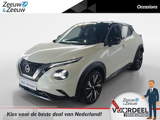 Nissan Juke 1.0 DIG-T N-Design *19linch LM wielen*Navigatie*Parkeersensoren voor en achter*Achteruitrijcamera*Cruise controle*Climate controle*Dealer onderhouden*Two-tone lak*