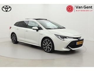 Toyota Corolla Touring Sports 2.0 Hybrid Premium | Panoramadak | Leder | Matrix LED | Head-up display | Dodehoek detectie | JBL | Stoel-/achterbankverwarming | Navigatie | 18 inch | Parkeersensoren voor/achter