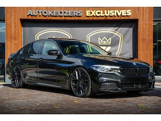 BMW 540i Executive M-Pakket Panodak Leer HUD Keyless Camera ACC