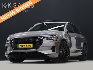 Audi e-Tron 55 quattro advanced Pro Line S 95 kWh [LUCHTVERING, B&O, ADAPTIVE CRUISE CONTROL, S LINE, PANORAMADAK, TREKHAAK, 360° CAMERA, MEMORY SEATS, STOELVERWARMING ACHTER, NIEUWSTAAT]