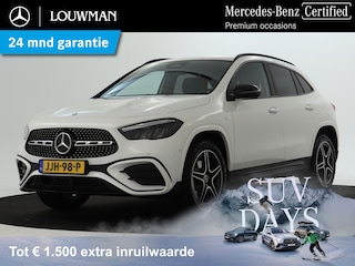 Mercedes-Benz GLA 250 e AMG Plug-In Hybride Trekhaak | AMG Line Advanced Plus | Night Pakket | Dodehoek Assist | 11kW Laden | Stuur en Stoelverwarming. Inclusief 24 maanden MB Certified garantie voor Europa.