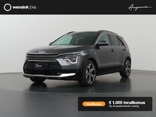 Kia Niro 1.6 GDi PHEV DynamicPlusLine Edition | 18” lichtmetalen velgen | Elektrisch verstelbare bestuurdersstoel | Stoel/Stuurwielverwarming | LED Koplampen | Elektrisch bedienbare achterklep |