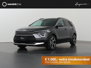 Kia Niro 1.6 GDi PHEV DynamicPlusLine Edition | 18” lichtmetalen velgen | Elektrisch verstelbare bestuurdersstoel | Stoel/Stuurwielverwarming | LED Koplampen | Elektrisch bedienbare achterklep |