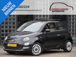 Fiat 500 TWINAIR 80PK LOUNGE/ SCHUIFDAK/ LEER/ NAVI