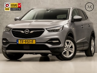 Opel Grandland X 1.2 Turbo Sport (APPLE CARPLAY, GROOT NAVI, LEDER, CLIMATE, SPORTSTOELEN, KEYLESS, LANE ASSIST, PARKEERSENSOREN, NIEUWSTAAT)