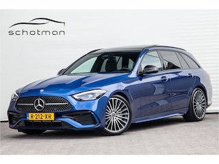 Mercedes-Benz C-klasse Estate 200 AMG Nightpakket, pano, Camera, 19" ,Carplay, 2022