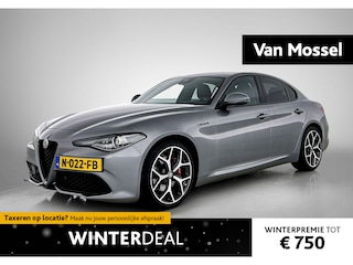 Alfa Romeo Giulia 2.0 Turbo 280pk RWD Veloce | Zwart Leder Veloce Interieur | Stoel & Stuurverwarming | Apple Carplay/Android Auto | Camera | Parkeersensoren | HiFi Audiosysteem |