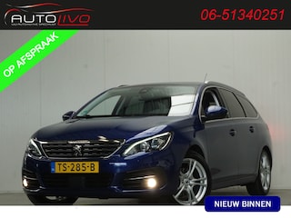 Peugeot 308 SW 1.2 PureTech Blue Lease Premium 130 PK! AUTOMAAT! LEER CAMERA PANO CLIMA PDC CRUISE TREKHAAK etc.
