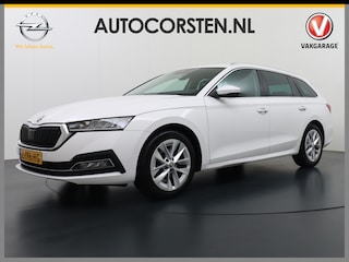 Skoda Octavia Combi T 111PK Apple Carplay Android Trekhaak Virtual Cockpit Elek.Achtreklep Pdc Navi Ecc Cruise Control Business Edition Stoel+Stuurverwarming Lmv Sunset DAB Led  Keyless 1e Eigenaar Origineel Nederlandse Auto 1300kg trekvermogen