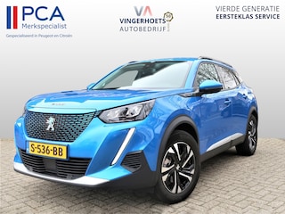 Peugeot 2008 EV Allure 50 kWh *** 100% Elektrisch *** Navigatie & Spotify via Apple Carplay / Android Auto * L.M. Velgen * DAB Radio * 1/2 Lederen bekleding * Keyless Start Button * Cruise Control * Vingerhoets; Vierde Generatie Eersteklas Service !