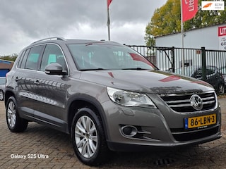 Volkswagen Tiguan 2.0 TSI Sport&Style 4Motion 200pk Dealer onderhouden leerbekeleding stoelverwarming achteruit camera