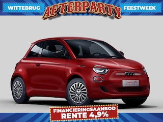 Fiat 500 RED 24 kWh DIRECT RIJDEN - GRATIS WALLBOX - 8 JAAR GARANTIE