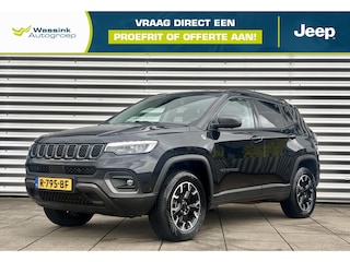 Jeep Compass 1.3T 4XE PHEV 240pk AWD Automaat Trailhawk Leder | Stoelverwarming/koeling | verwarmd Stuurwiel | Trekhaak | Elektrische achterklep