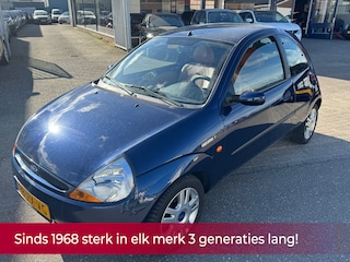 Ford Ka 1.3 Ka des Bouvrie! Leer l Airco l Elek pakket l LM velgen 4 seizoen banden l KMST NAP NL AUTO!