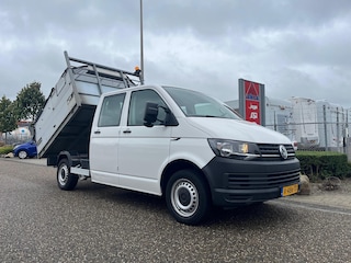 Volkswagen Transporter 2.0 TDI DC | Elektrische kiepbak | Zwaailamp | Airco | Lederen bekleding