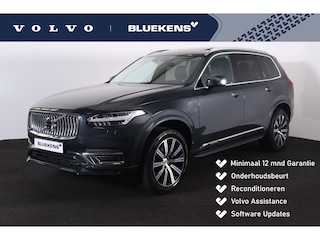 Volvo XC90 T8 Recharge AWD Inscription - LONG RANGE - Panorama/schuifdak - IntelliSafe Assist & Surround - Harman/Kardon audio - 360º Camera - Adaptieve LED koplampen - Verwarmde voorstoelen, stuur & achterbank - Parkeersensoren voor & achter - Head up display - Verwarmde voorstoelen & stuur - Draadloze tel. lader - Standkachel - Extra getint glas - 20" LMV